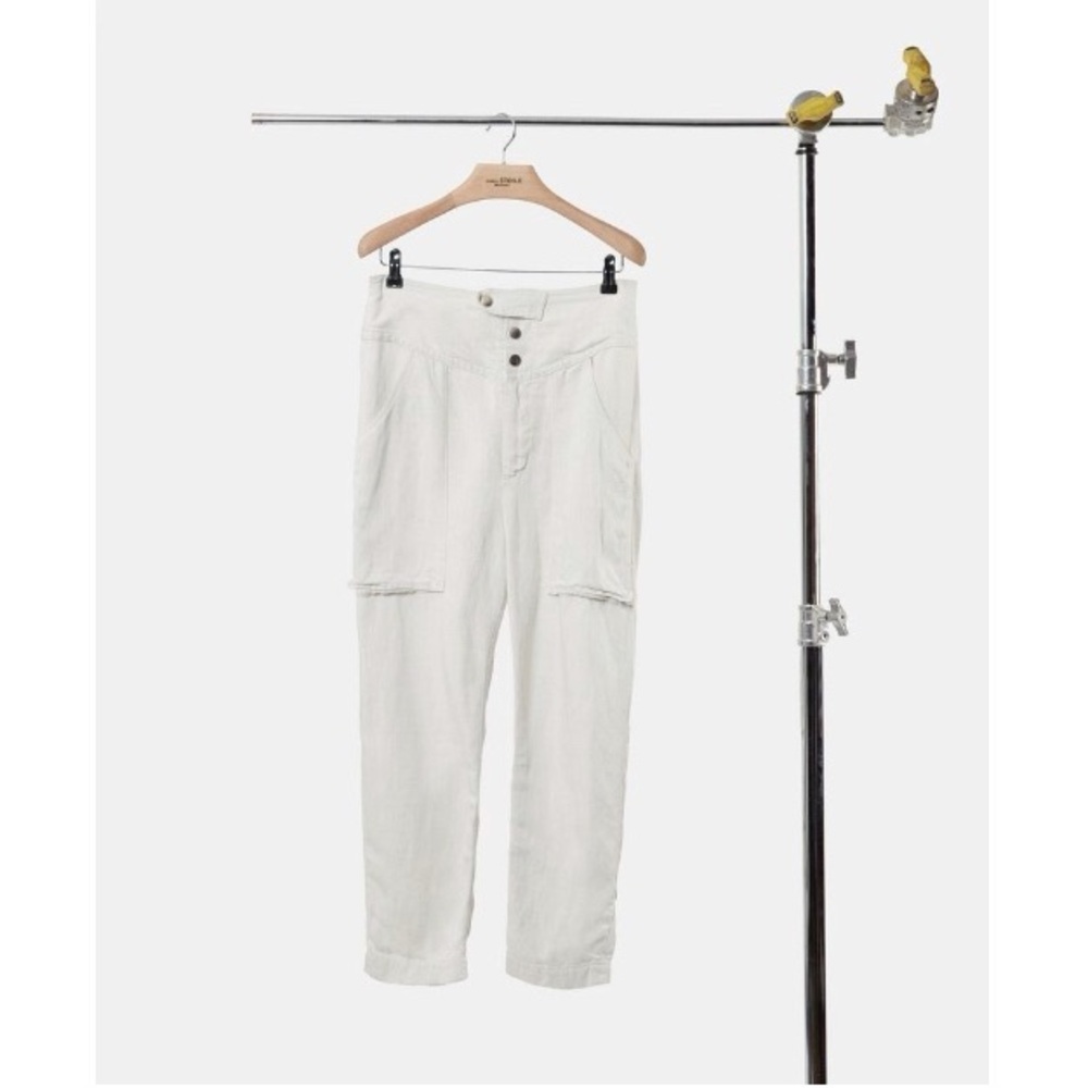 Isabel Marant Etoile // Lago Trousers Ecru NWOT๐ - Picture 7 of 16